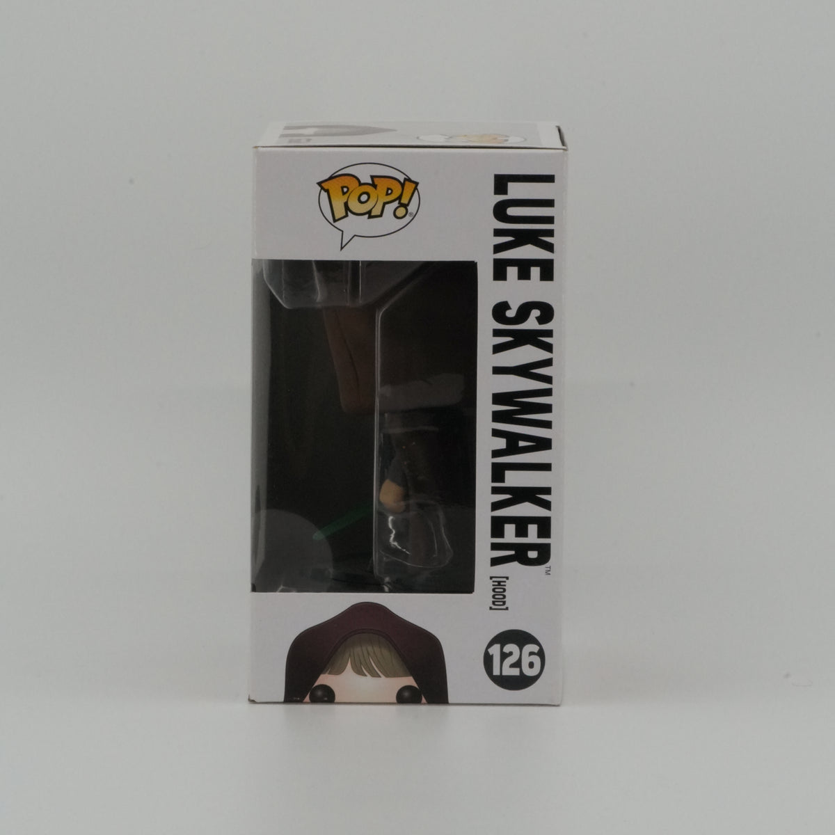 Luke Skywalker (Hood) #126, actual item, window side view