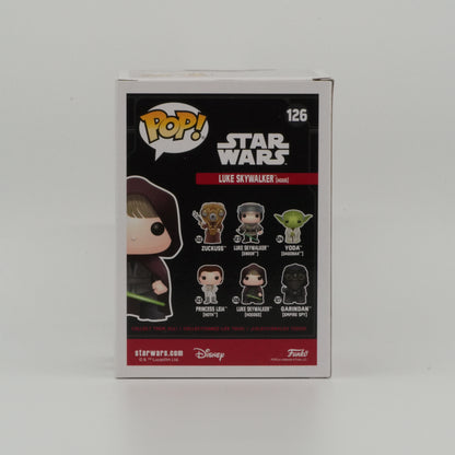 Luke Skywalker (Hood) #126, actual item, back view