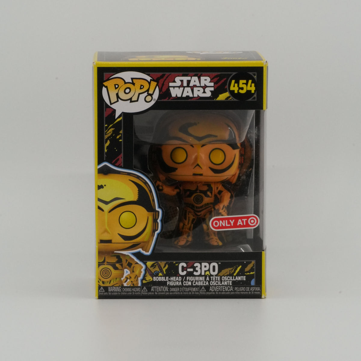 C-3PO (Retro Series) #454, actual item, front view