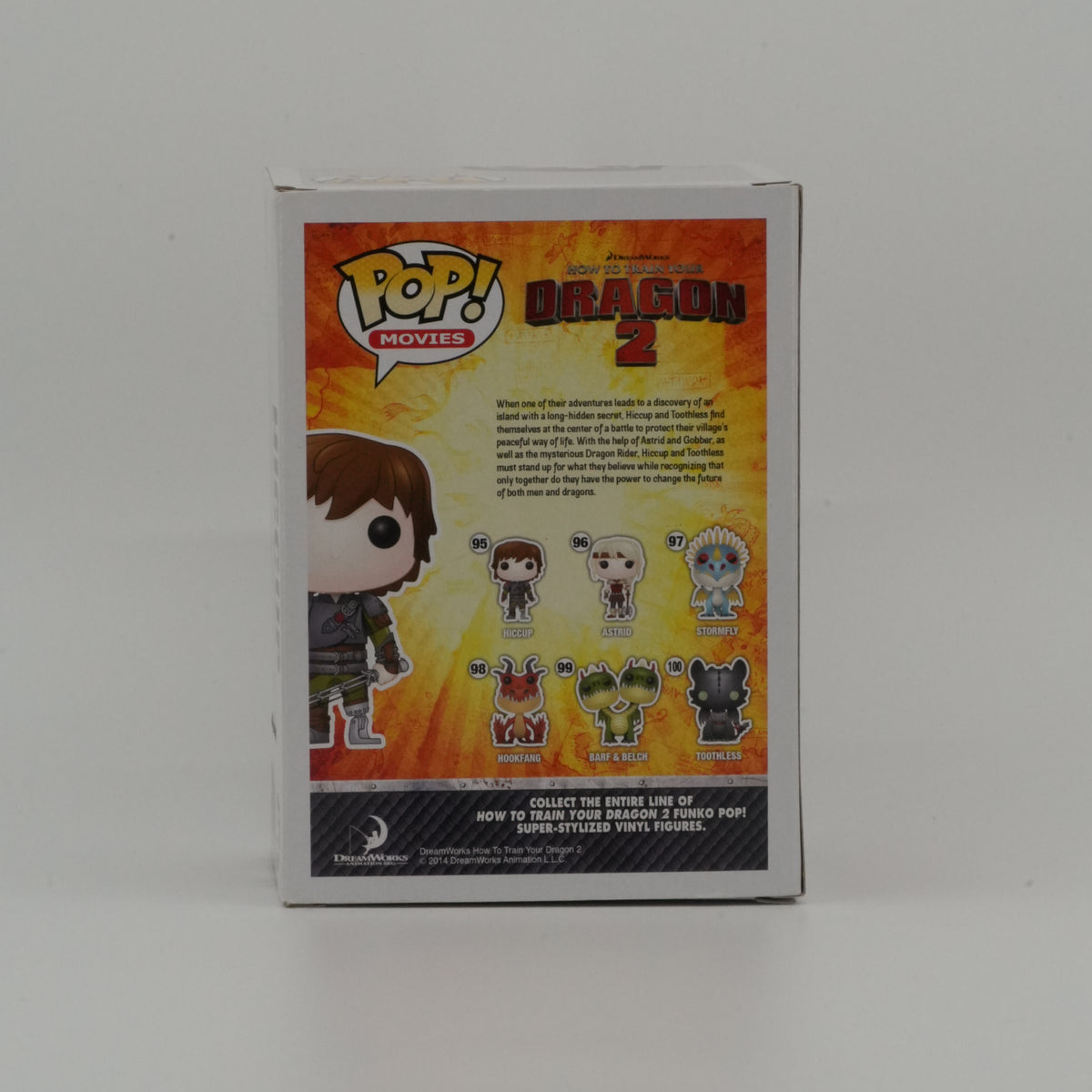 Hiccup #95, actual item, back view
