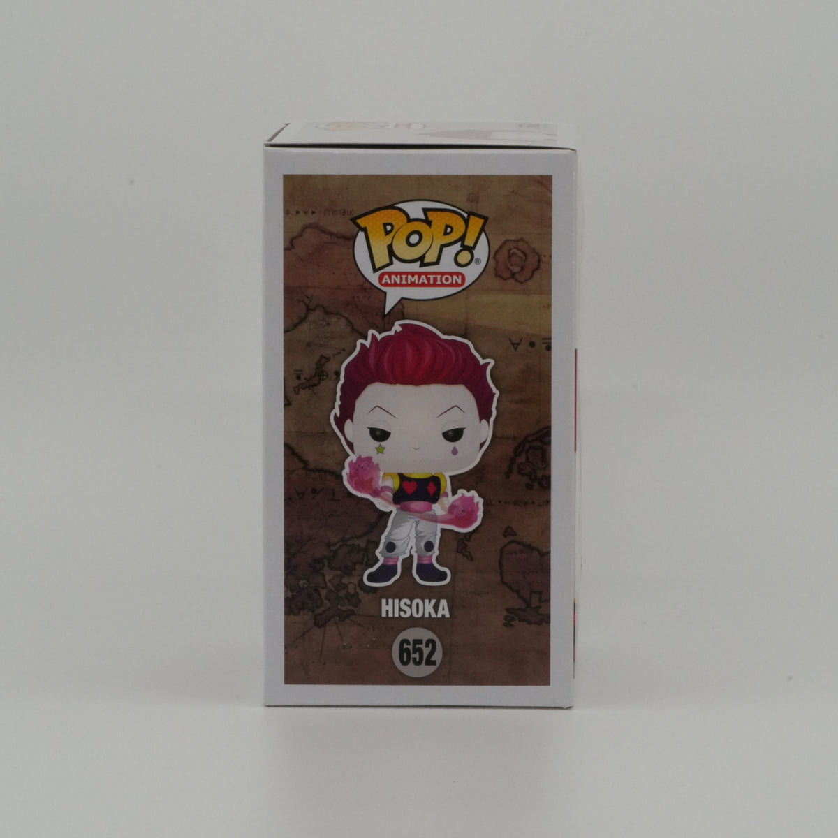 Hisoka #652, actual item, illustrated side view