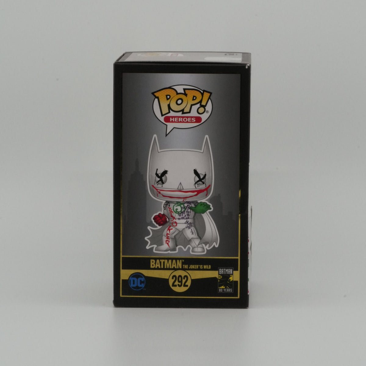 Batman (The Joker Is Wild) #292, actual item, illustrated side view