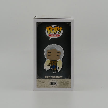Pike Trickfoot #608, actual item, illustrated side view