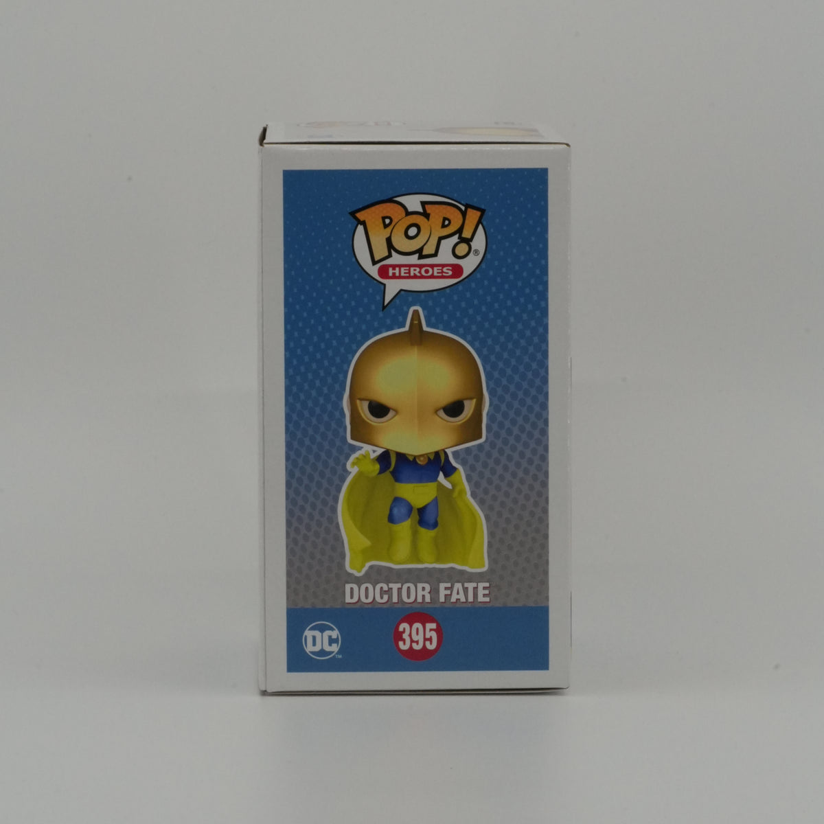 Doctor Fate #395, actual item, illustrated side view