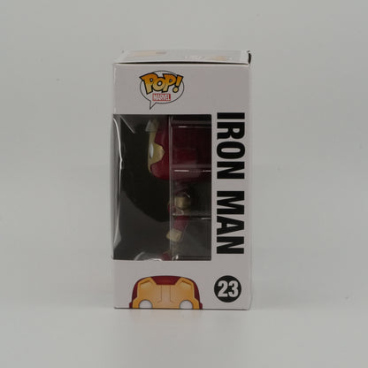 Iron Man #23, actual item, window side view