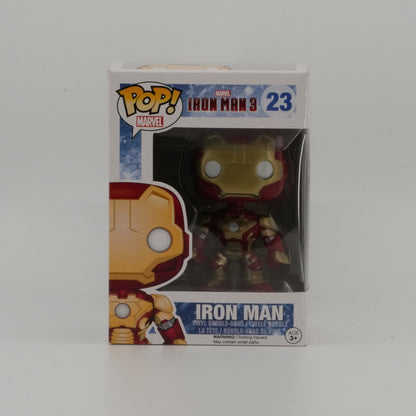 Iron Man #23, actual item, front alternate view