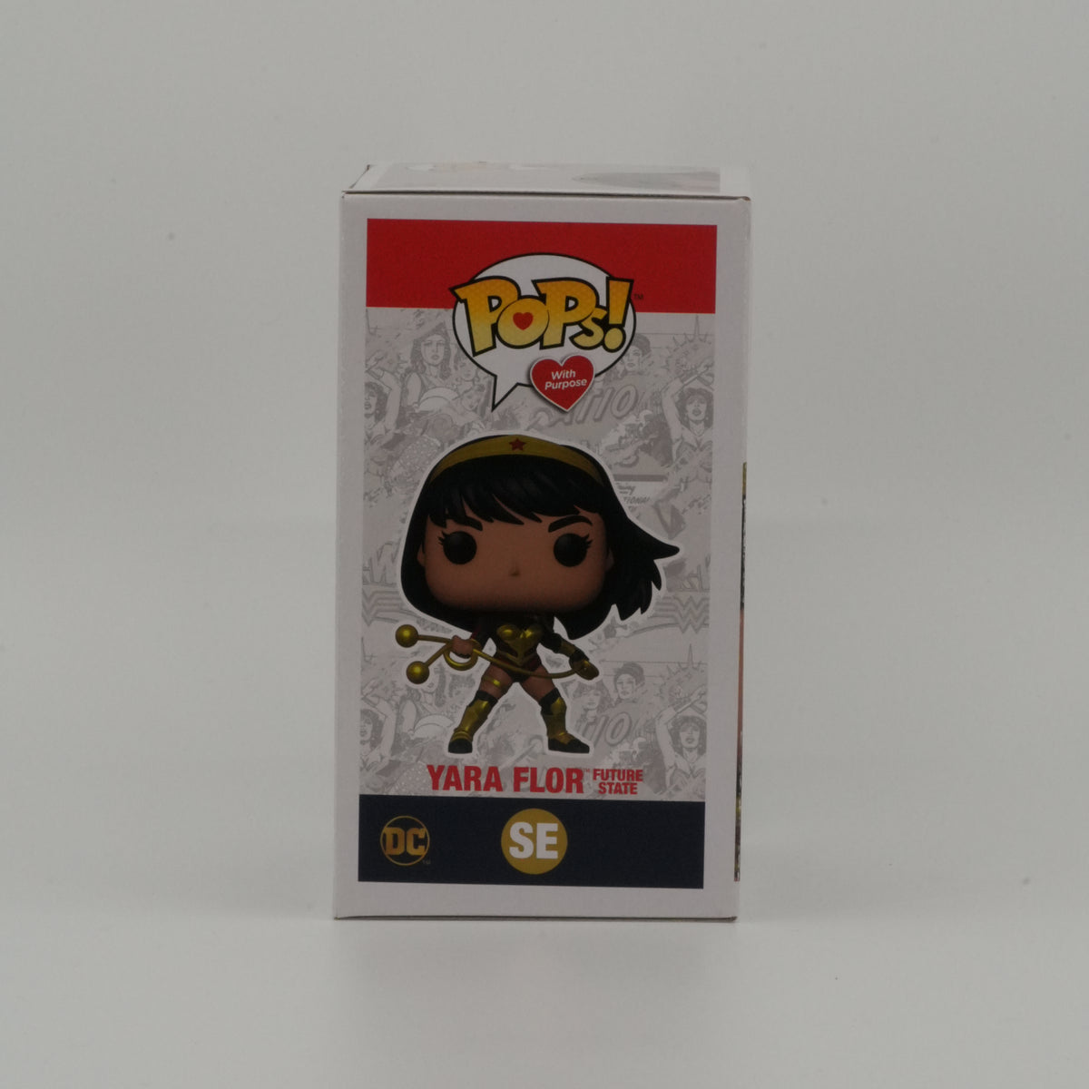 Yara Flor (Future State) SE, actual item, illustrated side view