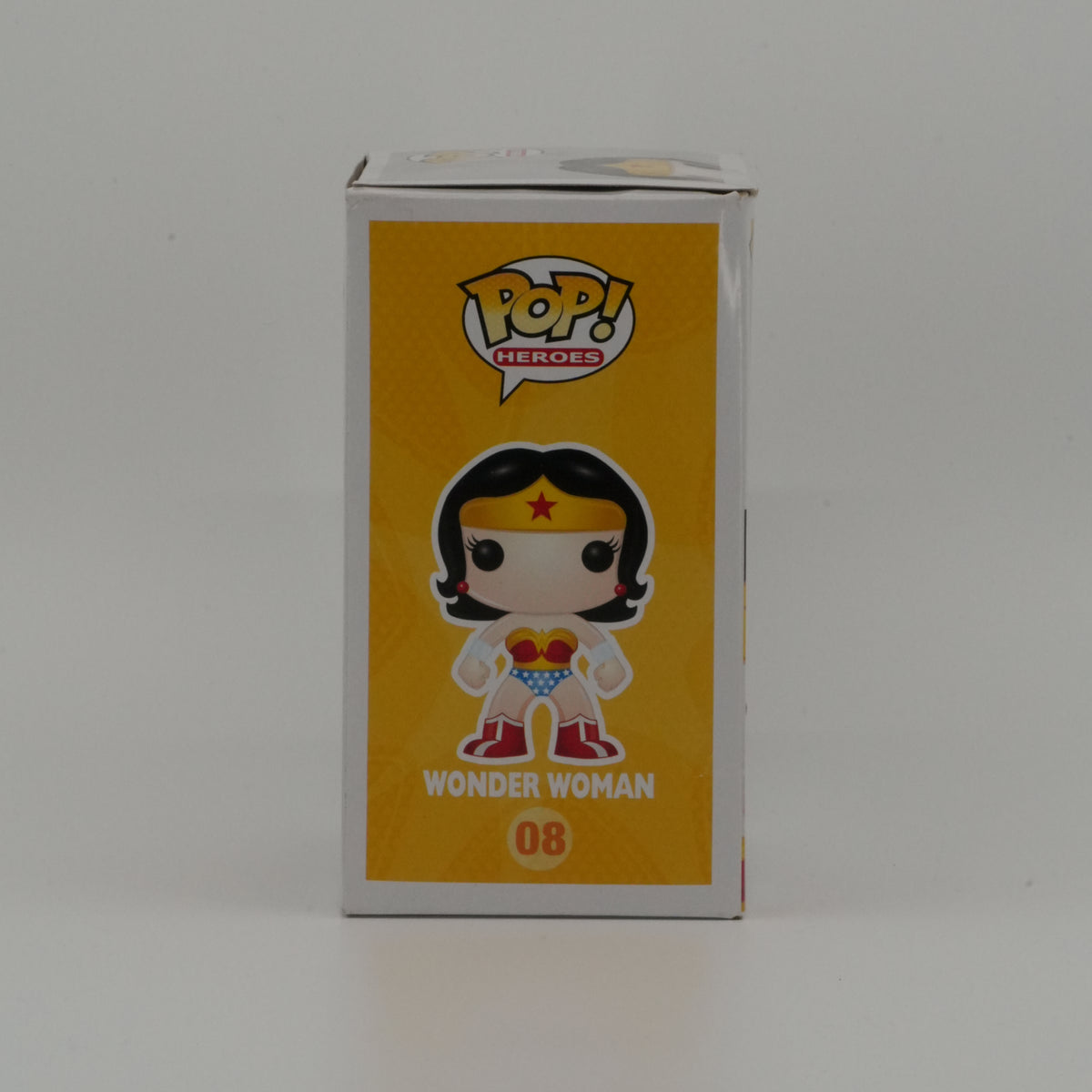 Wonder Woman #08, actual item, illustrated side view