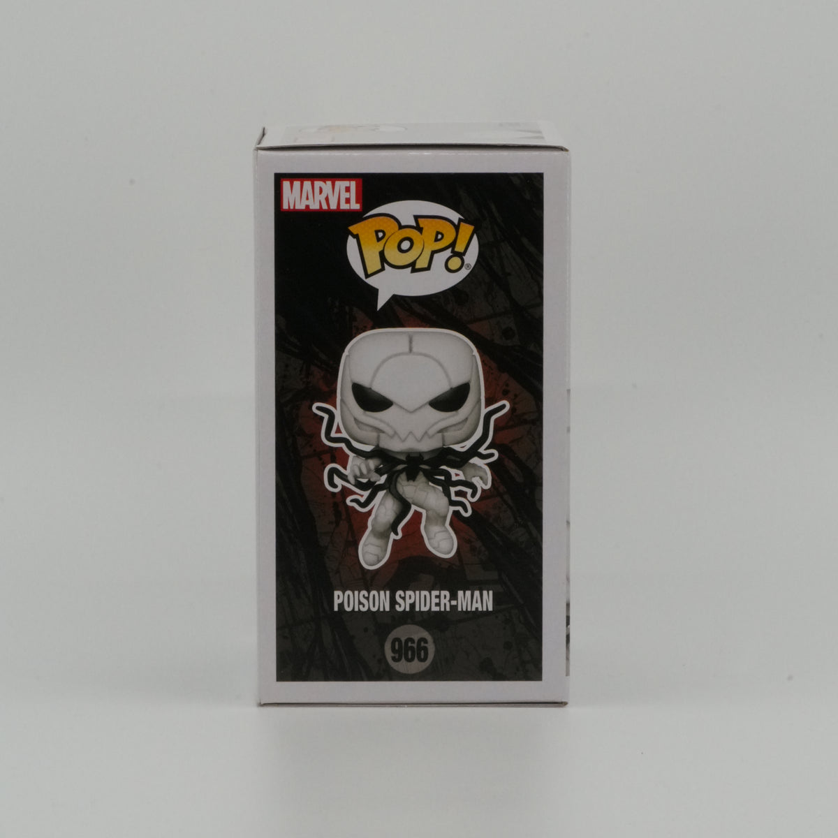 Poison Spider-Man #966, actual item, illustrated side view