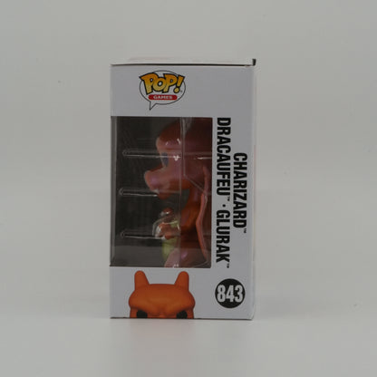 Charizard (Pearlescent) #843, representative example, window side view