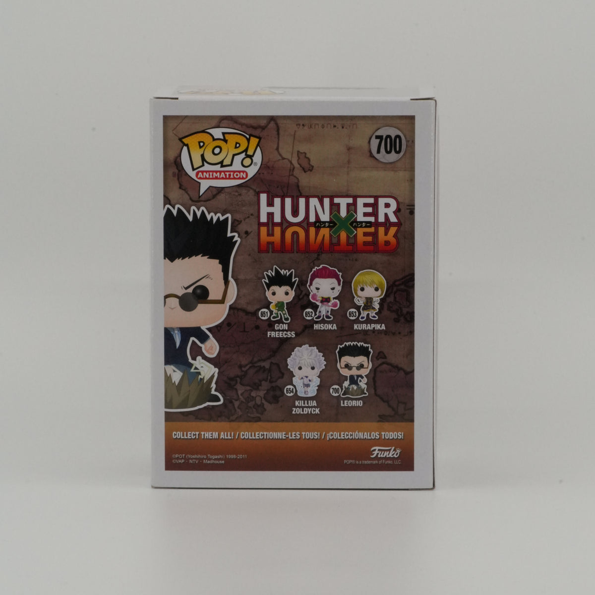 Leorio #700, actual item, back view