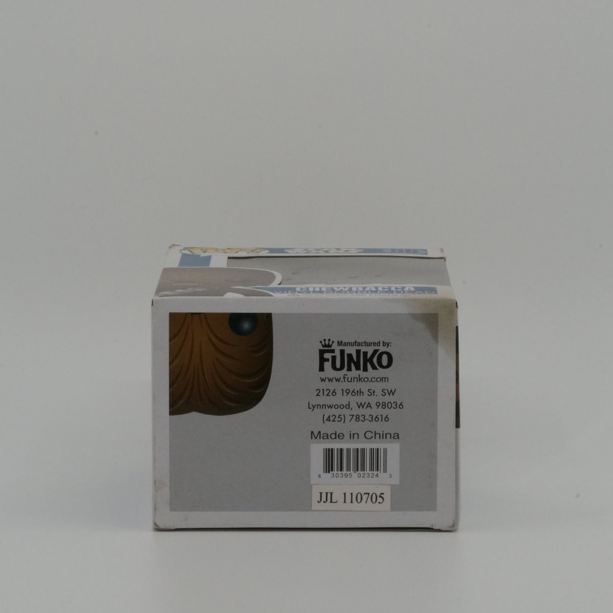 Chewbacca #06, actual item, bottom view