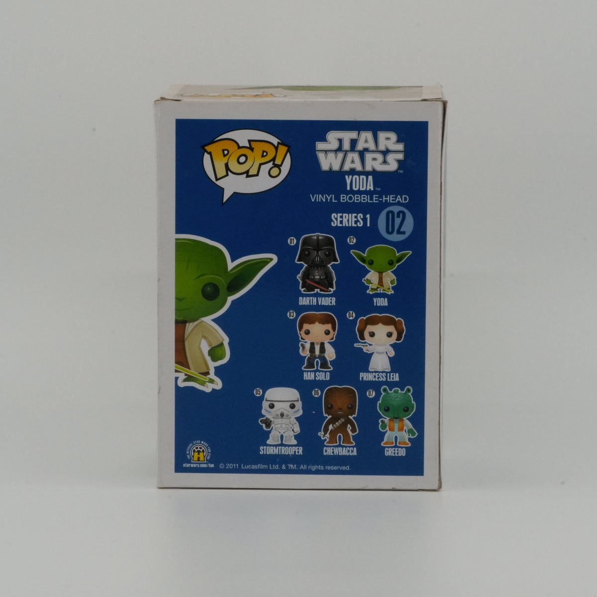 Yoda #02, actual item, back view