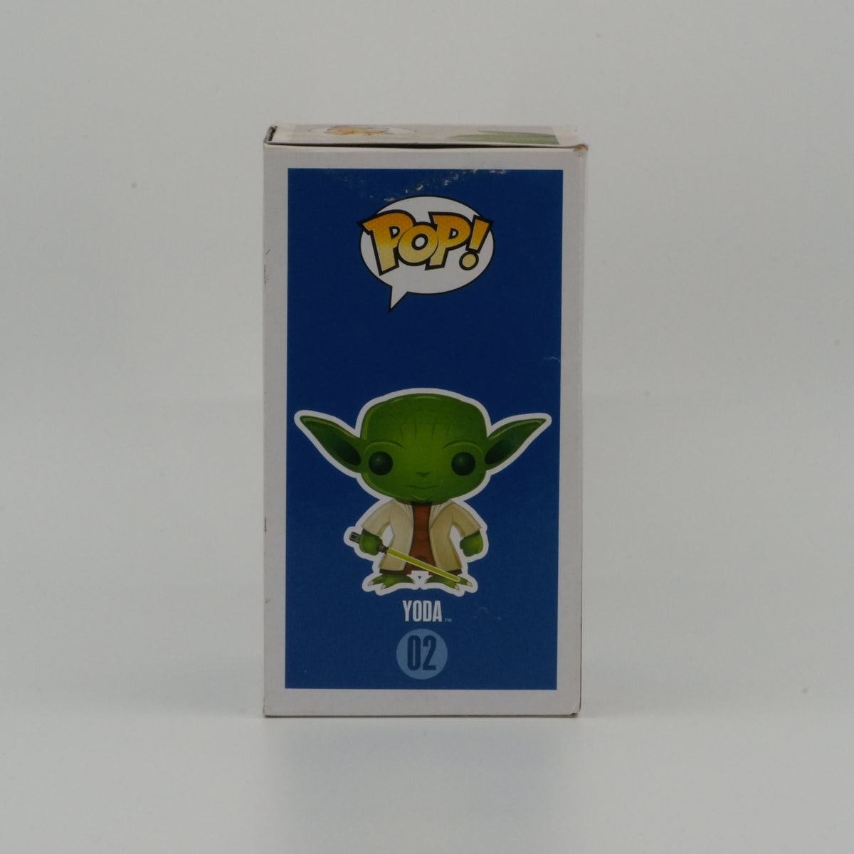 Yoda #02, actual item, illustrated side view