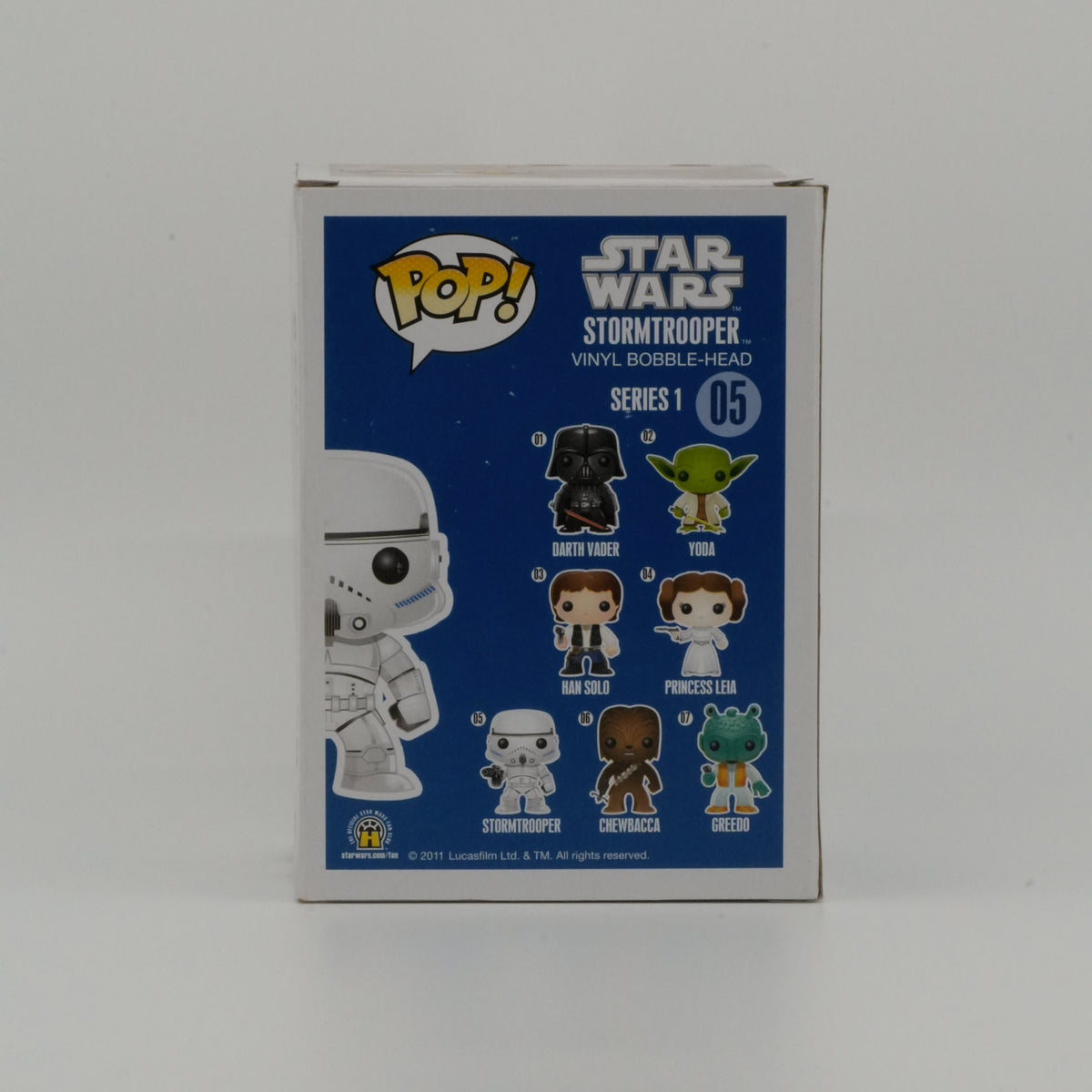 Stormtrooper #05, actual item, back view