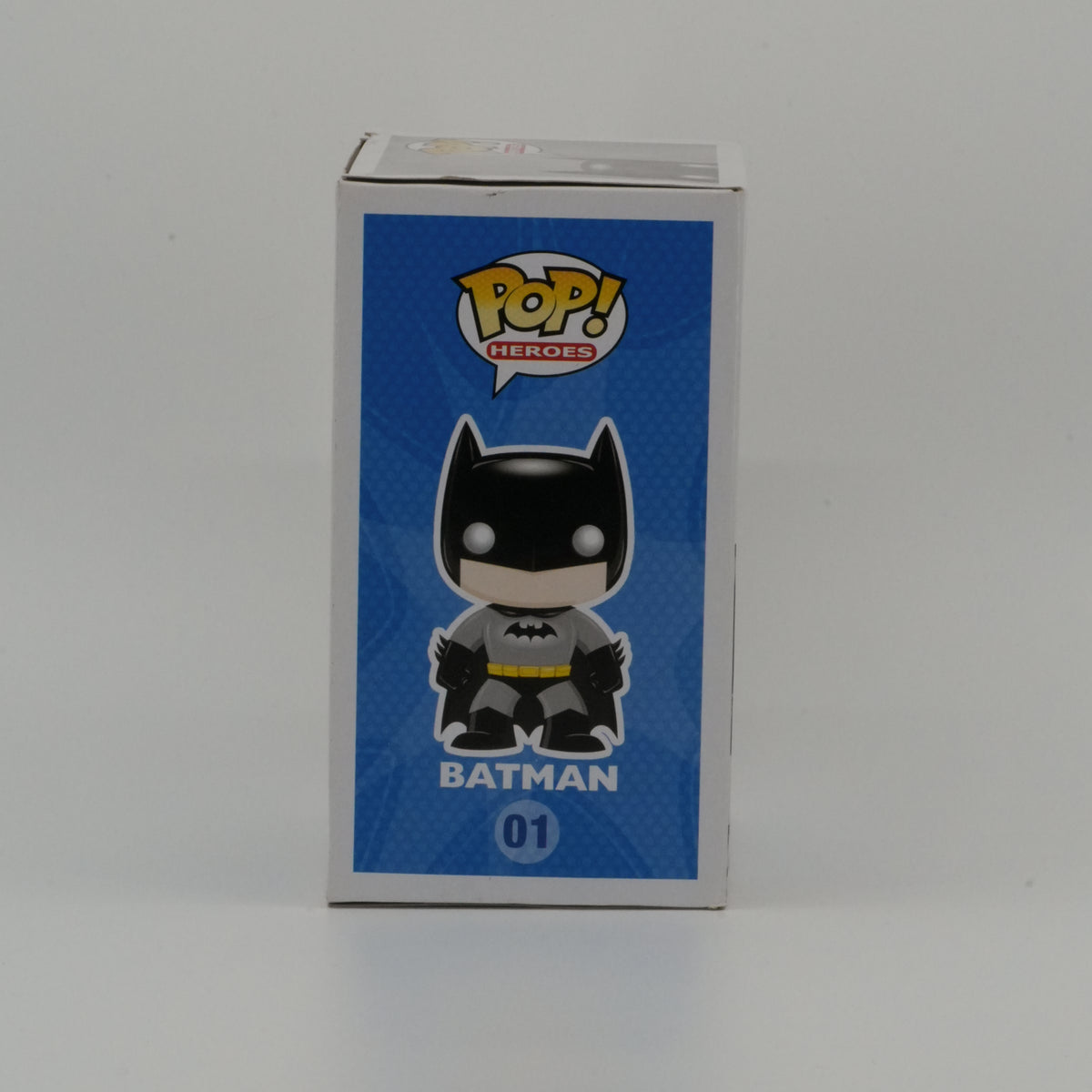 Batman #01, actual item, illustrated side view