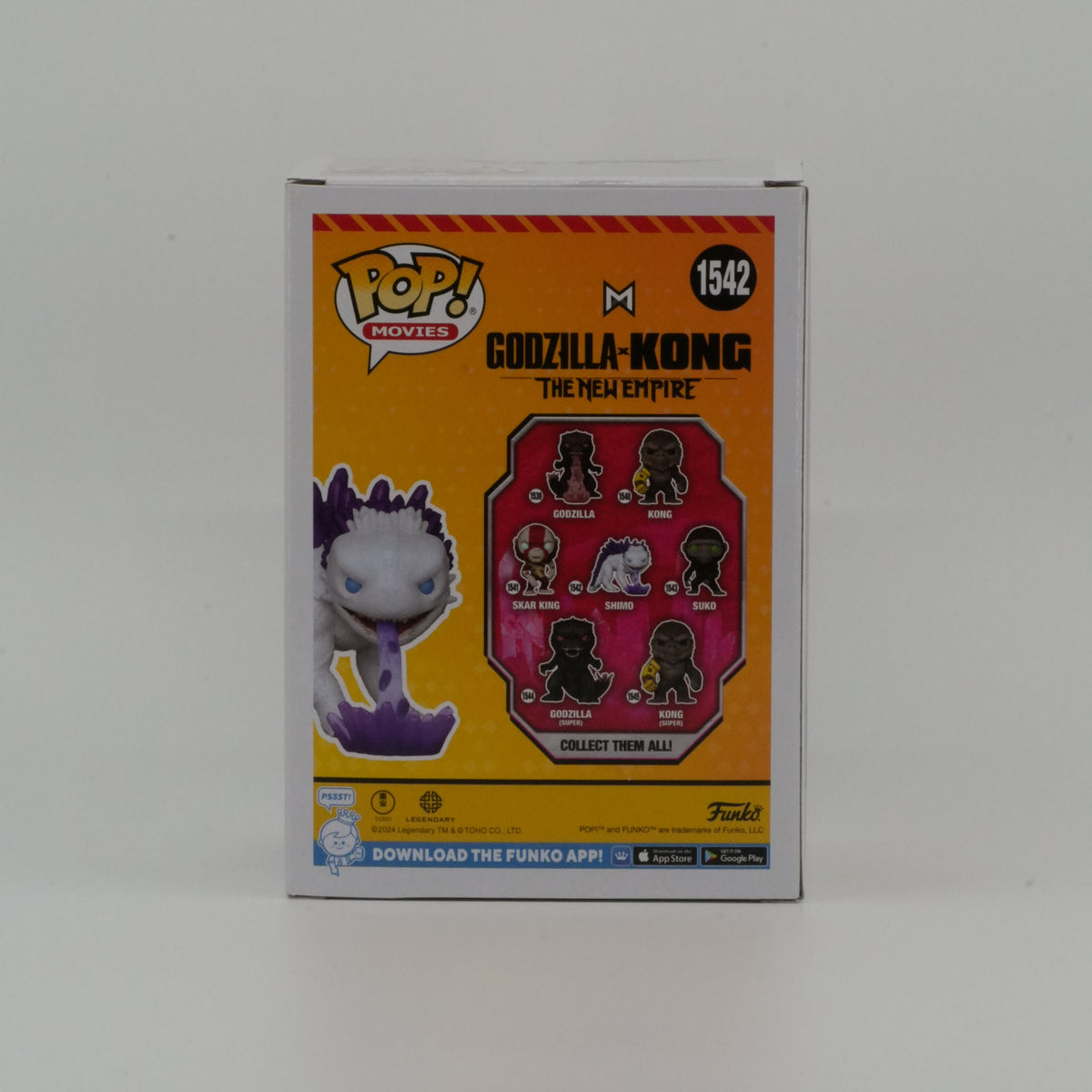 Shimo with Ice-Ray #1542, actual item, back view