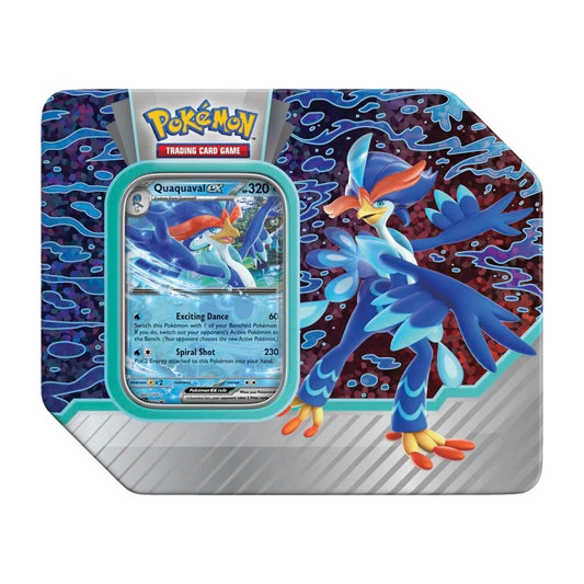 Pokémon TCG: Paldea Partners Tin - Quaquaval ex