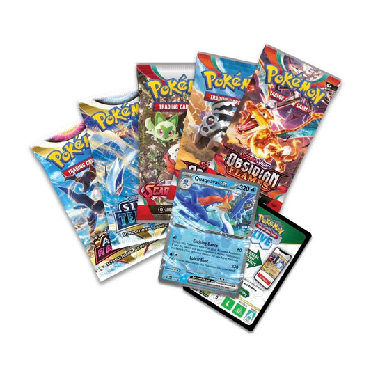 Pokémon TCG: Paldea Partners Tin - Quaquaval ex